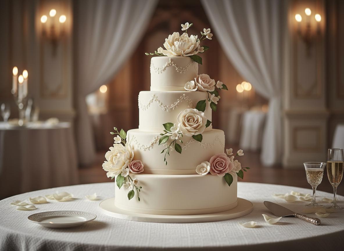 Création pâtissière pour mariage par Paul Perrin